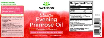Swanson Omega Tru Evening Primrose Oil 104 mg - supplement
