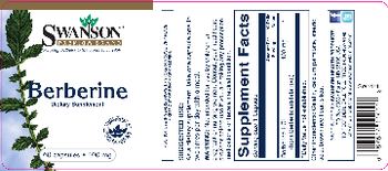 Swanson Premium Brand Berberine 400 mg - supplement