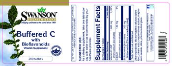 Swanson Premium Brand Buffered C with Bioflavonoids - vitamin supplement