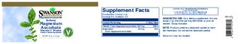 Swanson Premium Brand Buffered Magnesium Ascorbate Vitamin C Powder - vitamin mineral supplement