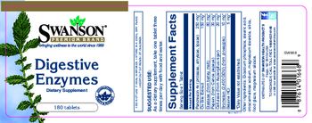 Swanson Premium Brand Digestive Enzymes - supplement