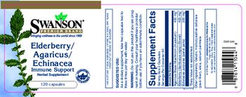 Swanson Premium Brand Elderberry/Agaricus/Echinacea - herbal supplement
