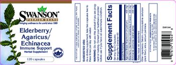Swanson Premium Brand Elderberry/Agaricus/Echinacea - herbal supplement