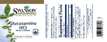 Swanson Premium Brand Glucosamine HCl 1,500 mg - supplement
