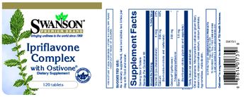 Swanson Premium Brand Ipriflavone Complex with Ostivone - supplement