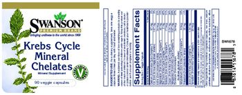 Swanson Premium Brand Krebs Cycle Mineral Chelates - mineral supplement