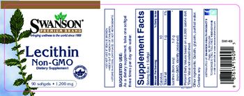 Swanson Premium Brand Lecithin 1,200 mg - supplement