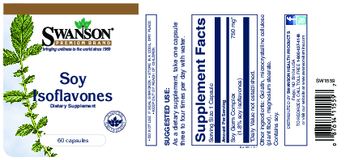 Swanson Premium Brand Soy Isoflavones - supplement