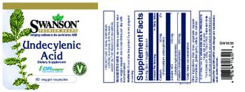 Swanson Premium Brand Undecylenic Acid - supplement