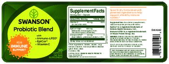 Swanson Probiotic Blend - supplement