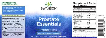Swanson Prostate Essentials - supplement