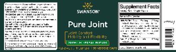 Swanson Pure Joint - herbal supplement