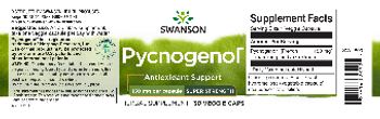Swanson Pycnogenol Super Strength 150 mg - herbal supplement