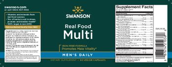 Swanson Real Food Multi Men's Daily - supplement