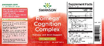 Swanson Romega Cognition Complex - supplement