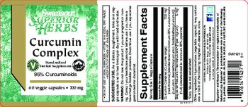 Swanson Superior Herbs Curcumin Complex 700 mg - standardized herbal supplement