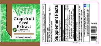 Swanson Superior Herbs Grapefruit Seed Extract - standardized herbal supplement