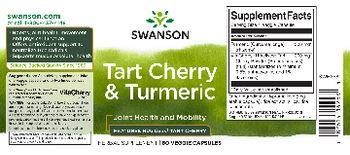Swanson Tart Cherry & Turmeric - herbal supplement