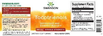 Swanson Tocotrienols 100 mg Double Strength - supplement