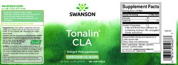 Swanson Tonalin CLA - supplement