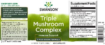 Swanson Triple Mushroom Complex - herbal supplement