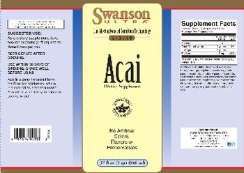 Swanson Ultra Acai - supplement