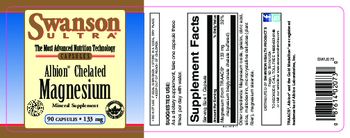 Swanson Ultra Albion Chelated Magnesium 133 mg - mineral supplement