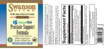 Swanson Ultra AssuriTEA Prostate Support Formula 500 mg - standardized herbal supplement