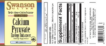 Swanson Ultra Calcium Pyruvate Energy Enhancer - supplement