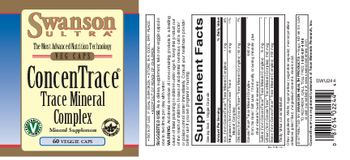 Swanson Ultra ConcenTrace Trace Mineral Complex - mineral supplement