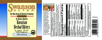 Swanson Ultra Dr. Barbara Hendel?s Bavarian Herbal Bitters - herbal supplement