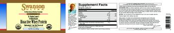 Swanson Ultra Dr. Stephen Langer's Certified Organic Undenatured Bioactive Whey Protein - supplement