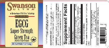 Swanson Ultra EGCG Super-Strength Green Tea 275 mg - herbal supplement