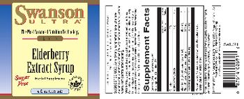 Swanson Ultra Elderberry Extract Syrup - herbal supplement
