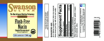 Swanson Ultra Flush-Free Niacin (Inositol Hexaniacinate) 500 mg - supplement