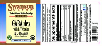 Swanson Ultra GABAplex With L-Tyrosine & L-Theanine - supplement