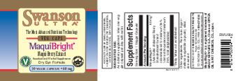 Swanson Ultra MaquiBright 60 mg - standardized herbal supplement