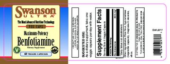 Swanson Ultra Maximum-Potency Benfotiamine - supplement