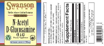 Swanson Ultra N-Acetyl D-Glucosamine 750 mg - supplement