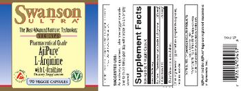 Swanson Ultra Pharmaceutical Grade AjiPure L-Arginine with L-Ornithine - supplement