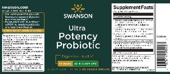 Swanson Ultra Potency Probiotic - supplement