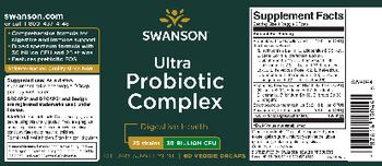 Swanson Ultra Probiotic Complex 30 Billion CFU - supplement