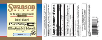 Swanson Ultra PureWay-C 1,000 mg Vitamin C with Bioflavonoids - vitamin supplement