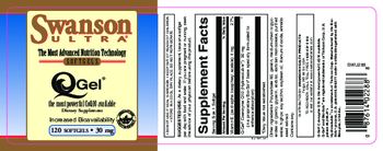 Swanson Ultra QGel 30 mg - supplement