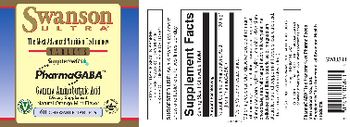 Swanson Ultra Supplemelts PharmaGABA Natural Orange Mint Flavor - supplement