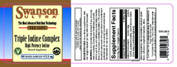 Swanson Ultra Triple Iodine Complex 12.5 mg - mineral supplement