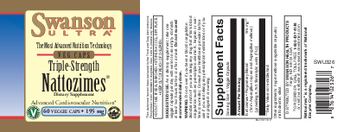 Swanson Ultra Triple-Strength Nattozimes 195 mg - supplement
