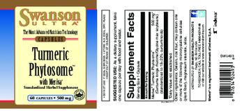 Swanson Ultra Turmeric Phytosome 500 mg - standardized herbal supplement