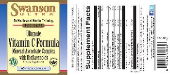 Swanson Ultra Ultimate Vitamin C Formula Mineral Ascorbate Complex with Bioflavonoids - supplement
