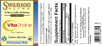 Swanson Ultra VitaCholine 300 mg - supplement